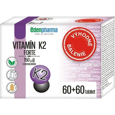 EdenPharma Vitamin K2 Forte 2 x 60 tabliet
