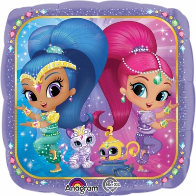 Amscan Fóliový balón Shimmer & Shine 48x73cm