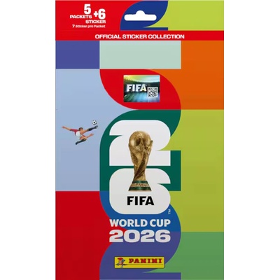 Panini multipack samolepek Fifa world cup 2026