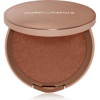 Nude by Nature Flawless Pressed Powder Foundation компактна пудра цвят C8 Chocolate 10 гр