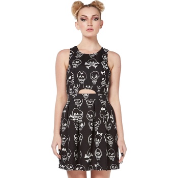 JAWBREAKER Дамска рокля JAWBREAKER - Vertex - DRA 8063BLK