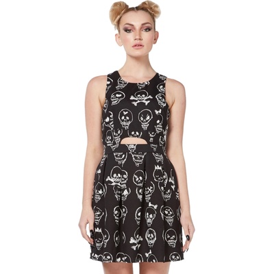 JAWBREAKER Дамска рокля JAWBREAKER - Vertex - DRA 8063BLK