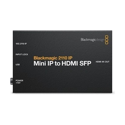 Blackmagic 2110 IP Mini IP to HDMI SFP