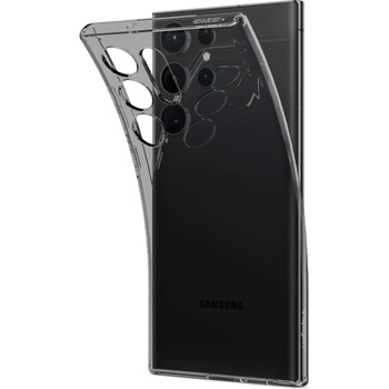 Spigen Гръб Spigen Liquid Crystal за Samsung Galaxy S23 Ultra - Прозрачен опушен