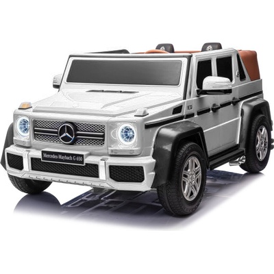 RAMIZ Elektrické autíčko Mercedes Benz MAYBACH G650 biele