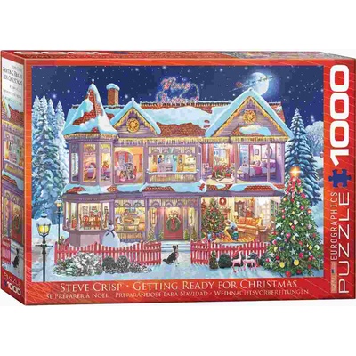 EUROGRAPHICS - Puzzle Getting Ready Christmas - 1 000 piese