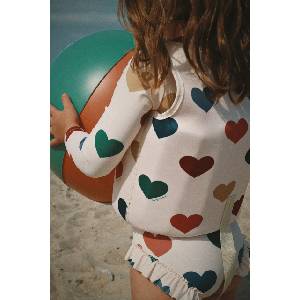 Konges Sløjd цял бански за деца MANUCA LS SWIMSUIT (KS105466.PPY2)