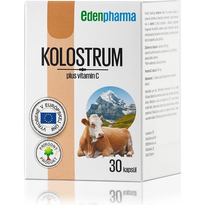 Edenpharma Kolostrum 1000 mg 30 kapsúl