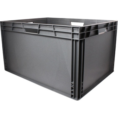 HTI Plastová EURO přepravka 800 x 600 x 420 cm ESD MC-3870-ESD