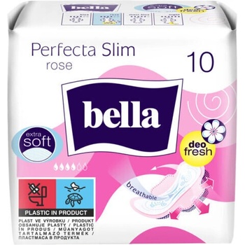 Image 1 of Bella Дамски превръзки Bella Perfecta Slim Rose Deo Fresh 10бр (Т-2100034)