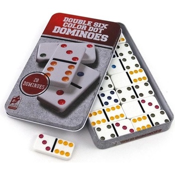 Domino v kovovém boxu 28 ks 19x11cm