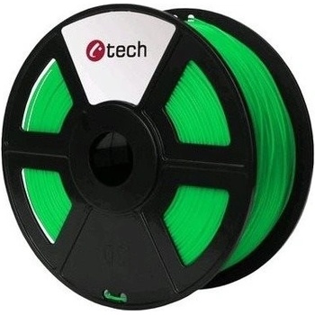 C-TECH PLA, 1,75mm, 1kg, fluorescenční zelená