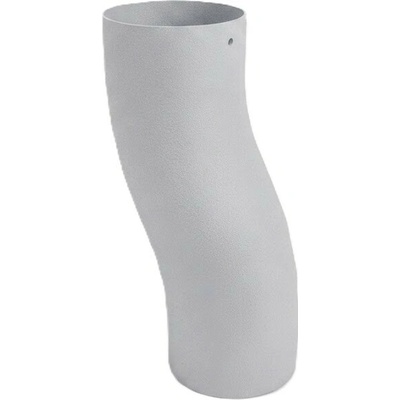 Prefa Soklové koleno Ø 120 mm hliník 07 P.10 svetlošedá