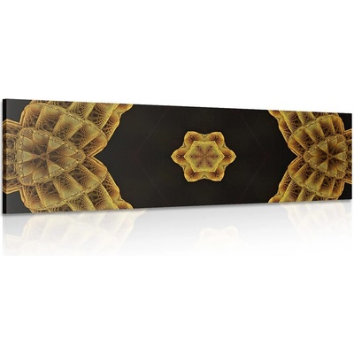 Obraz zaujímavá zlatá Mandala
