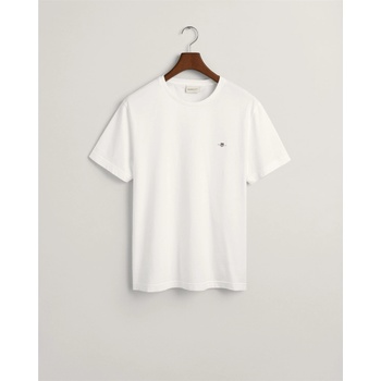 Image 1 of Gant Тениска Gant Regular Fit Shield T-Shirt - White 110