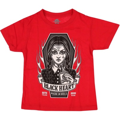 black Heart wednesday RED 17578