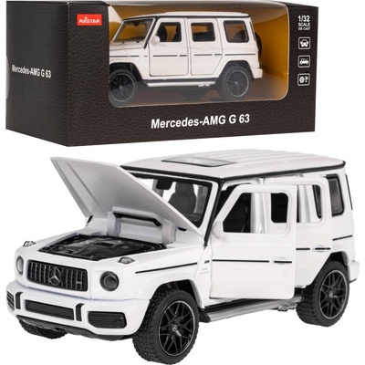 Rastar Kovový model autíčka Mercedes Benz AMG G63 Rastar Biele 1:32