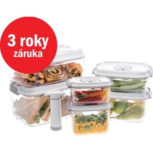 STATUS Tritan XXL Family set vakuových dóz 178620 bílá
