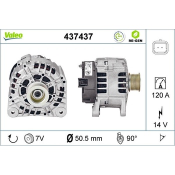 generátor VALEO 437437