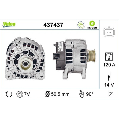 generátor VALEO 437437