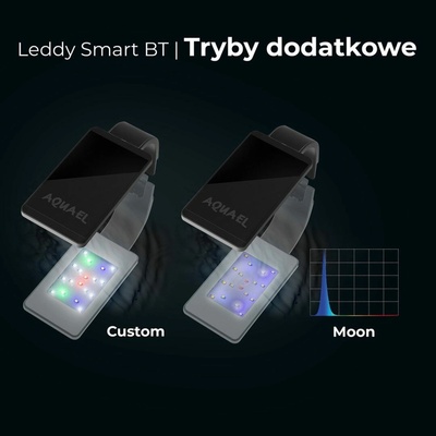 Aquael Leddy Smart BT 4,8 W, 11 cm černá – Zboží Mobilmania