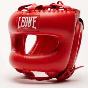 LEONE 1947 Каска за Бокс Leone The Greatest Red - L/XL