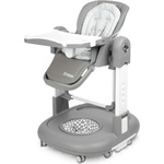 Caretero Столче за хранене 3 в 1 Caretero - Sitron, сиво (TERO-7740) - baby
