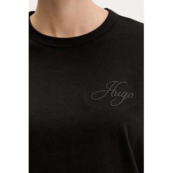 HUGO базова тениска дамска памучна Damacia_7 (50561233)