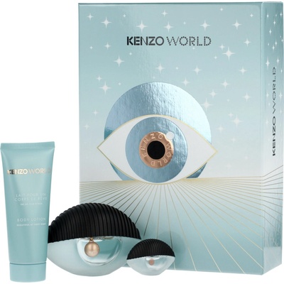 Kenzo World pre ženy EDP 50 ml + EDP 5 ml + telové mlieko 75 ml darčeková sada
