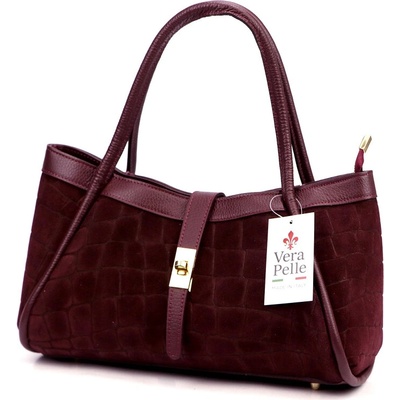 Camilla dámská kabelka PREMIUM 10.014 CROCO bordó
