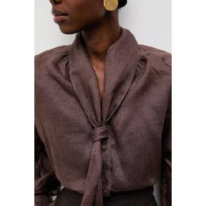 ANSWEAR риза дамска от лен (GM082.tok) - answear - 158,40 лв