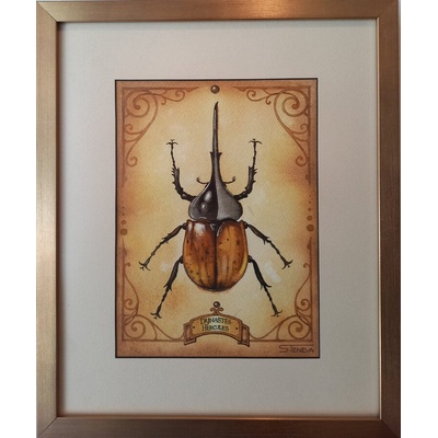 Картина с бръмбър Херкулес