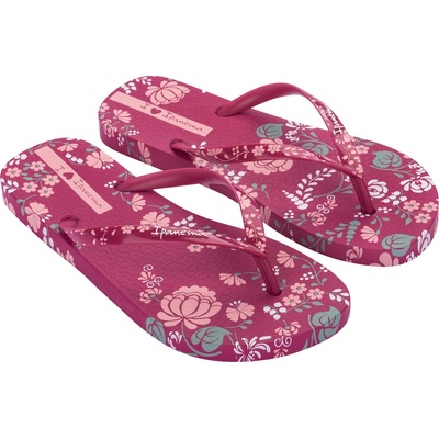 Ipanema Flower Bomb 26890-AE073 Dámske žabky bordó