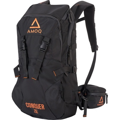 Batoh AMOQ Conquer 25l (černá, oranžová)