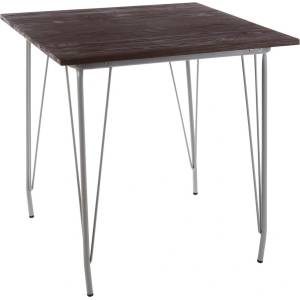 Premier Housewares Трапезна маса от масивен бряст ø 80 cm District - Premier Housewares (5501304)