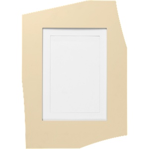 Ferm Living Рамка за снимка Decoupe A4 бежова (1104271105)