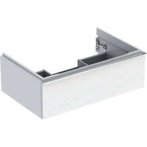 Geberit iCon - Шкаф за мивка 74x25x48 cm, 1 чекмедже, гланцово бяло 502.311. 01.2 (502.311.01.2)