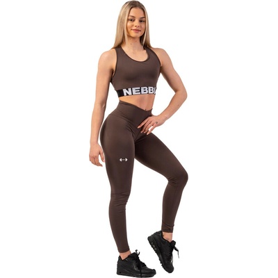 Nebbia Leggings Classic Performance high waist 403 brown