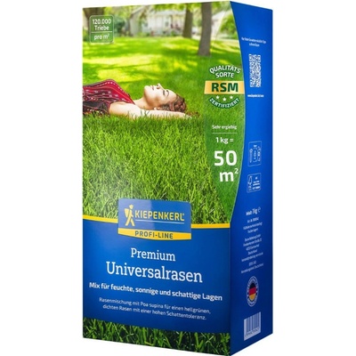 Trávník univerzální Premium Profi Line - osivo Kiepenkerl - směs - 1 kg