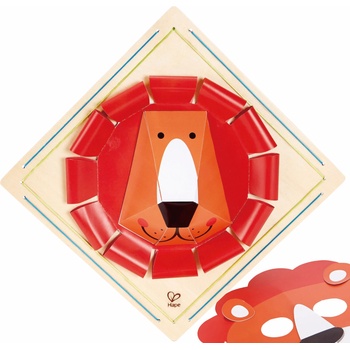 HaPe International Направи си сам Hape - Картина и маска с лъв (H5125)