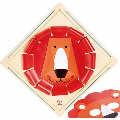 HaPe International Направи си сам Hape - Картина и маска с лъв (H5125)