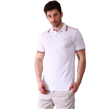 Grand Polo Club Мъжка Тениска Бяла 1013 (243351_Бяло)