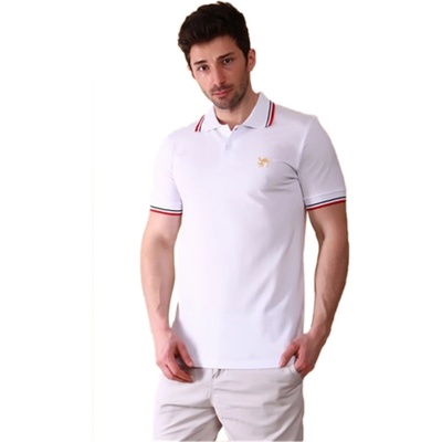 Grand Polo Club Мъжка Тениска Бяла 1013 (243351_Бяло)