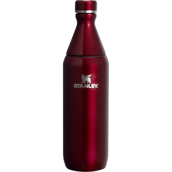 STANLEY Бордо термо бутилка от неръждаема стомана 600 ml All Day Slim Bottle Garnet Shine - Stanley (10-12069-213)