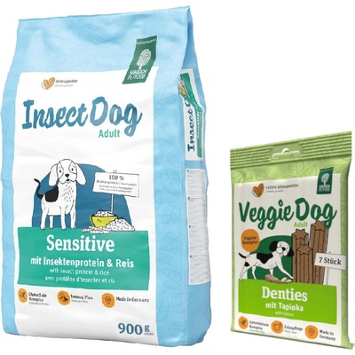 Green Petfood InsectDog Sensitive 0,9 kg