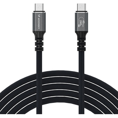 Wozinsky 127600 USB-C Thunderbolt 4 240W 1m černý