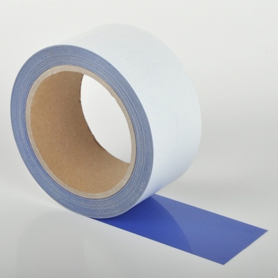 Extra tenká podlahová páska odolná proti znečištění WT-5229, odnímatelná – polyester, modrá, 100 mm × 15 m