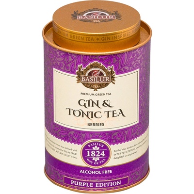 BASILUR Gin & tonic tea berries zelený čaj 75 g