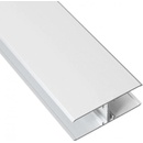 Easy Click Spojovací lišta stříbrná ALU-H 3m 16mm