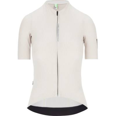 Q36.5 Дамска фланелка с къс ръкав за колоездене Q36.5 Women's Dottore Pro Jersey Cycling jersey - Optic White (156-2425-0312)